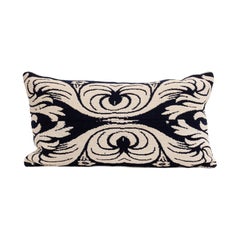 Pillowcase Made from a 19th C. American Linen Coverlet