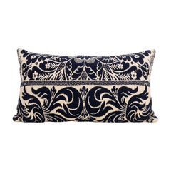 Pillowcase Made from a 19th C. American Linen Coverlet
