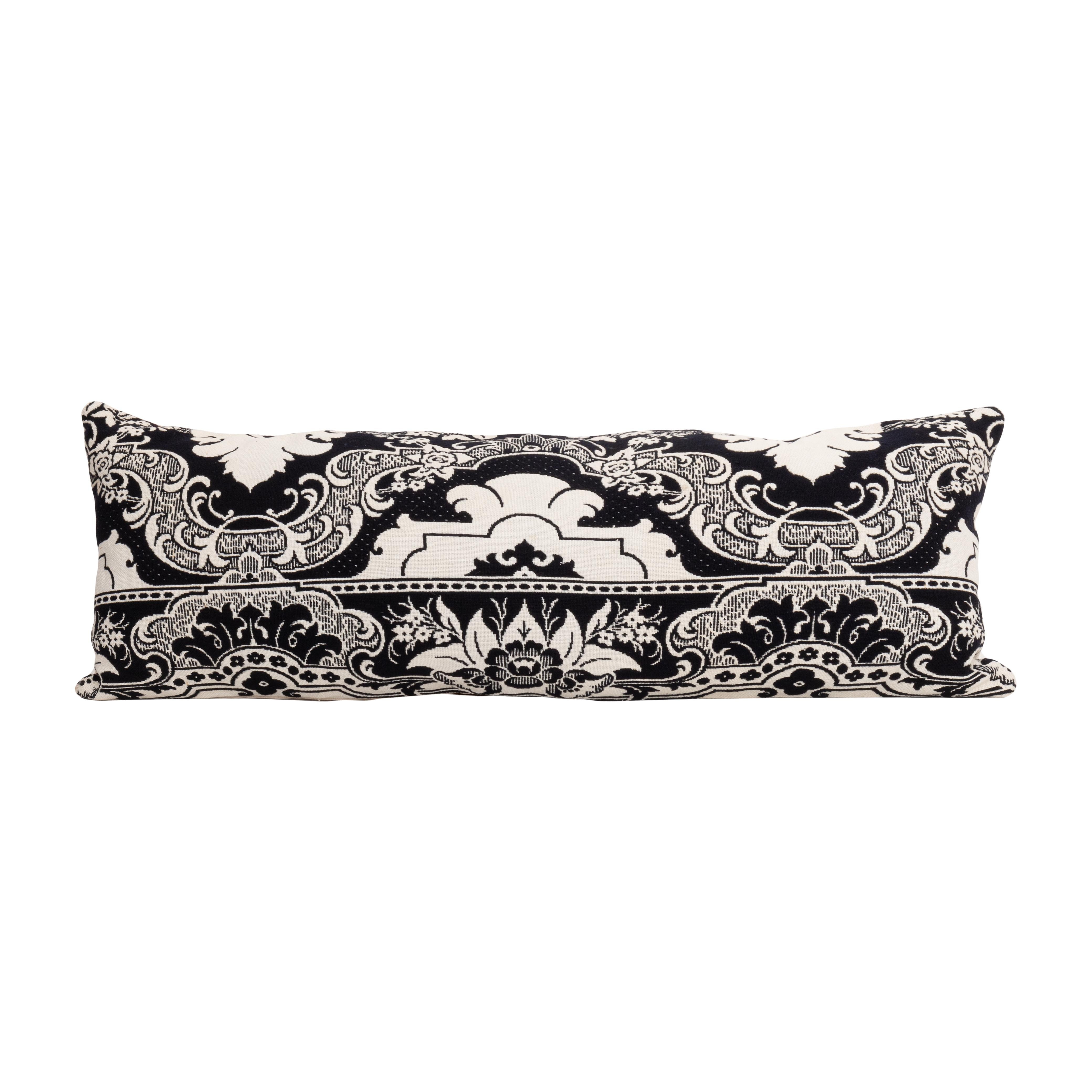 I copriletti Jacquard occupano un posto importante nella cultura materiale americana.
Sono stati utilizzati come copriletto e sono reversibili.

La federa non viene fornita con un inserto.
Lino nella parte posteriore.
Chiusura a cerniera.
Si