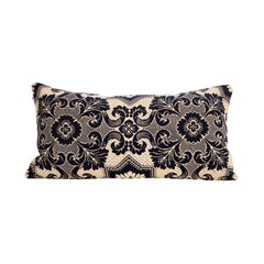 Pillowcase Made from a 19th C. American Linen Coverlet