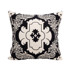Pillowcase Made from a 19th C. American Linen Coverlet