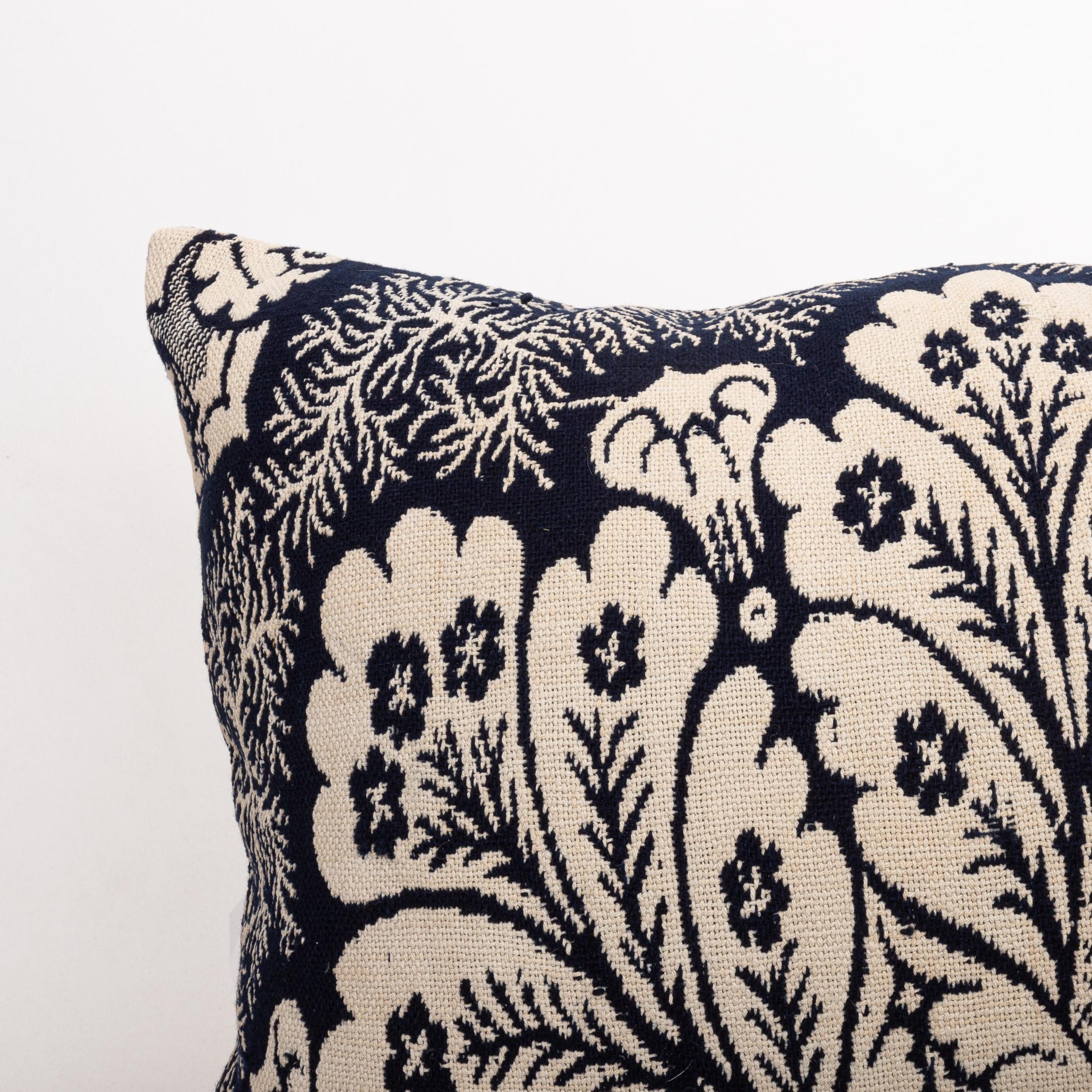 Classique américain Taie d'oreiller réalisée à partir d'un couvre-lit américain du 19e C. en vente