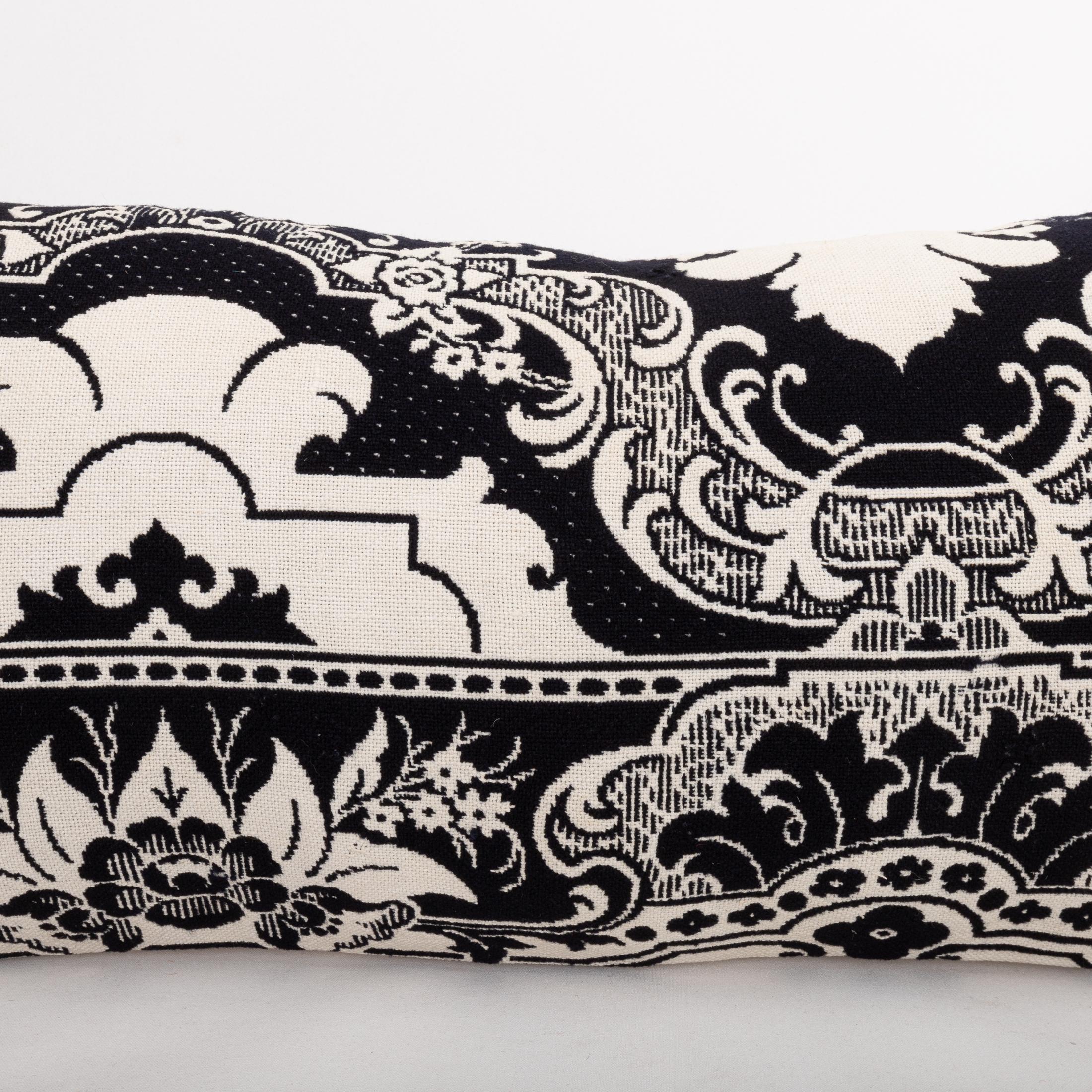 Funda de almohada hecha a partir de una colcha de lino americana del siglo XIX Estadounidense en venta