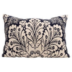 Antique Pillowcase Made from a 19th C. American Linen Coverlet