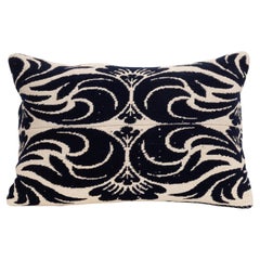 Antique Pillowcase Made from a 19th C. American Linen Coverlet