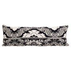 Antique Pillowcase Made from a 19th C. American Linen Coverlet