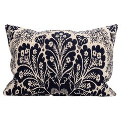 Antique Pillowcase Made from a 19th C. American Linen Coverlet