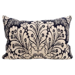Antique Pillowcase Made from a 19th C. American Linen Coverlet