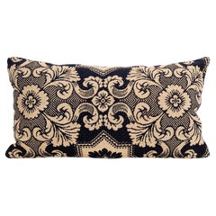 Antique Pillowcase Made from a 19th C. American Linen Coverlet