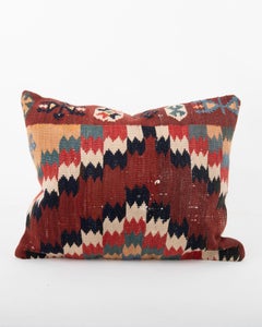 Pillowcase Made from a 19th C. Kilim. Azarbaijan, 19th c.