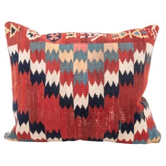 Pillowcase Made from a 19th C. Kilim. Azarbaijan, 19th c.