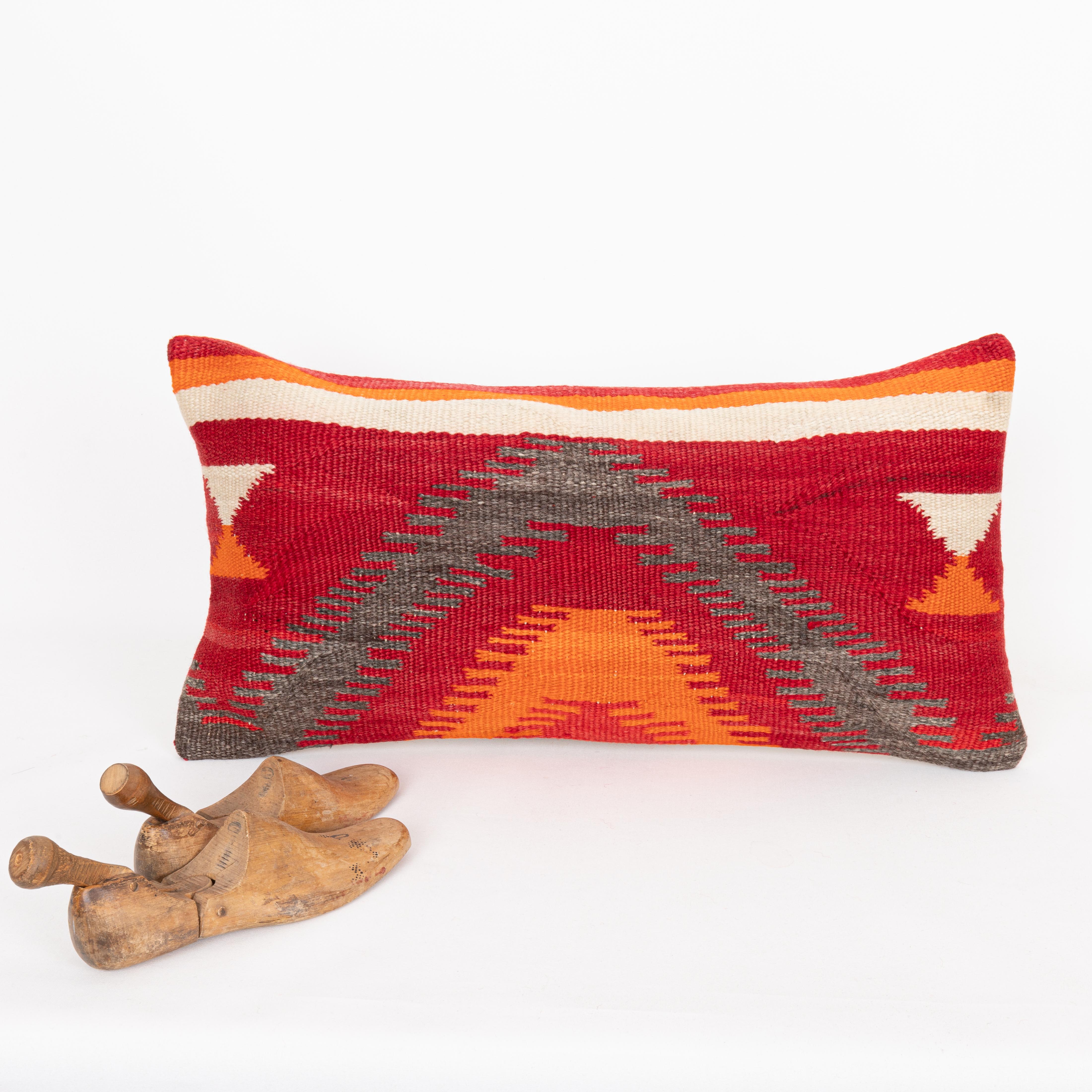 American Pillowcase Made from a 20th C. Navajo Weaving For Sale