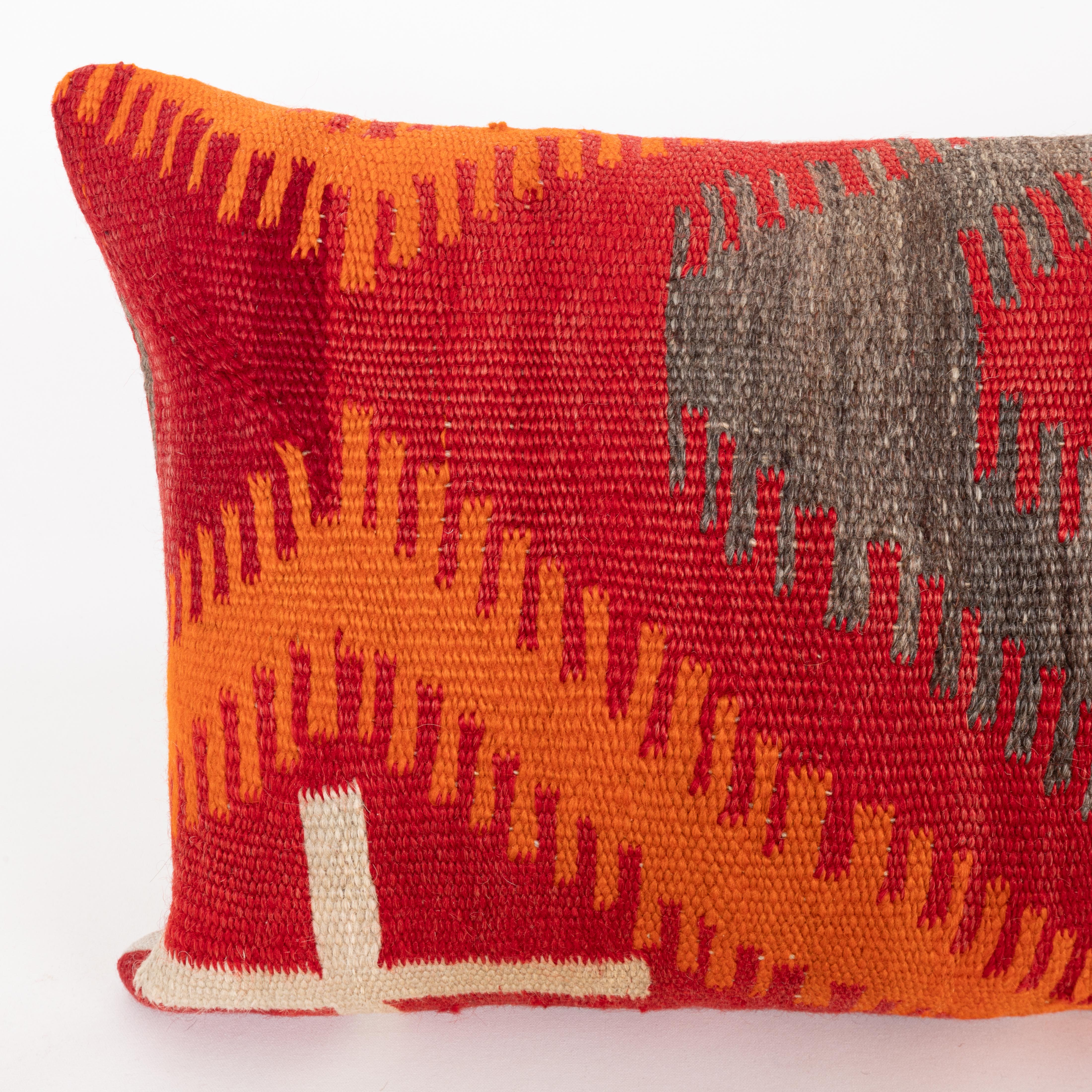 American Pillowcase Made from a 20th C. Navajo Weaving For Sale