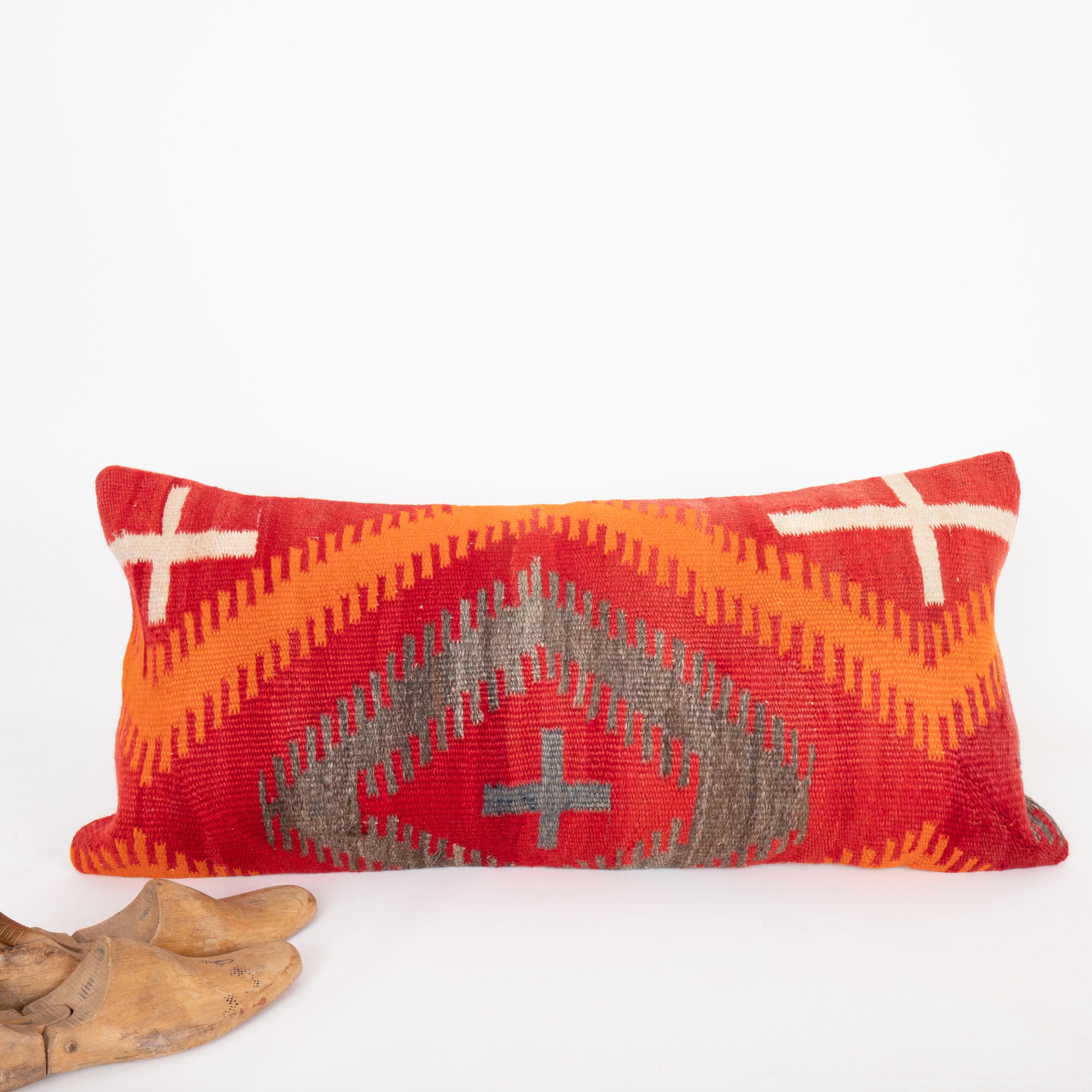 Américain Coussin fabriqué à partir d'un tissage Navajo du 20e siècle en vente