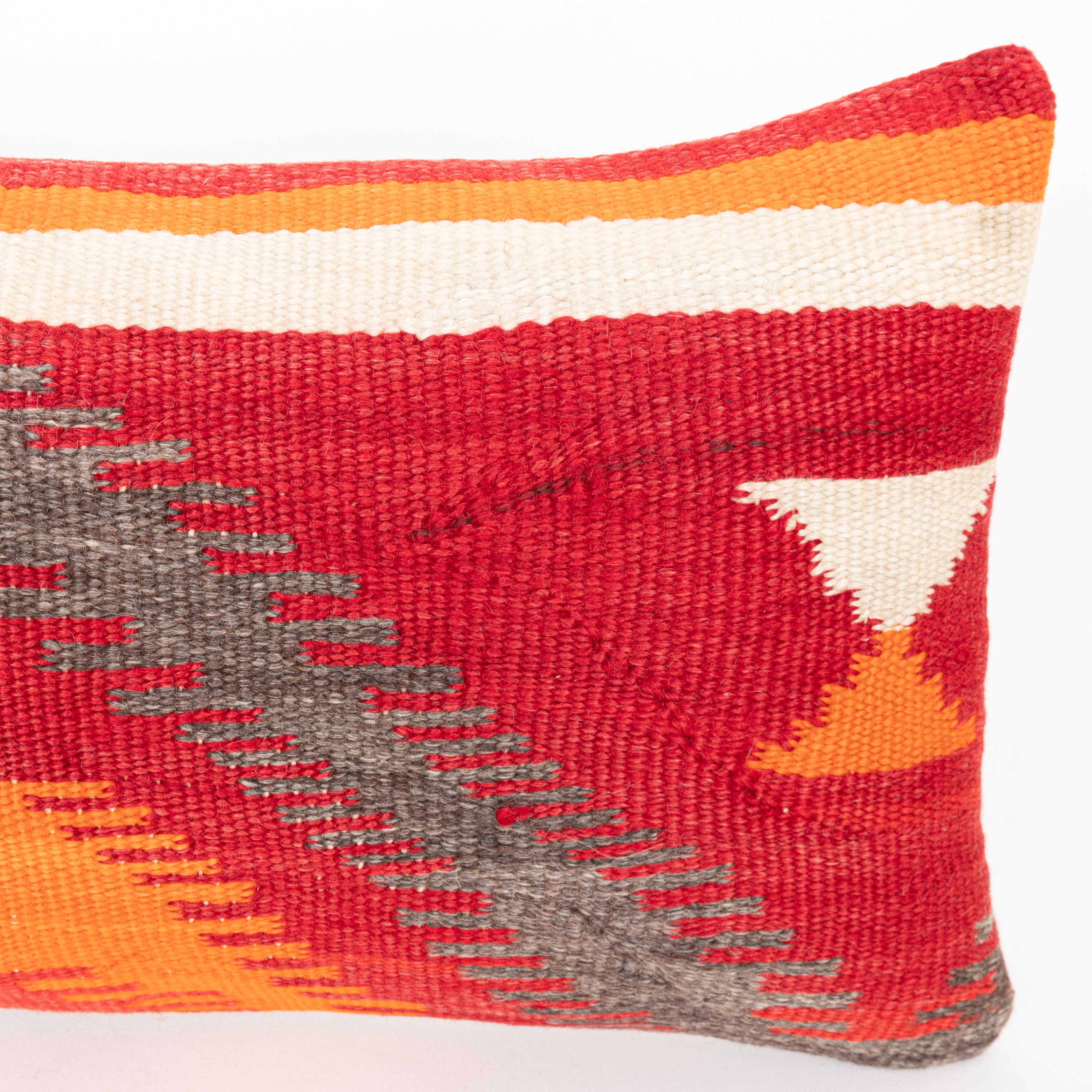 Pillowcase Made from a 20th C. Navajo Weaving In Fair Condition For Sale In Istanbul, TR