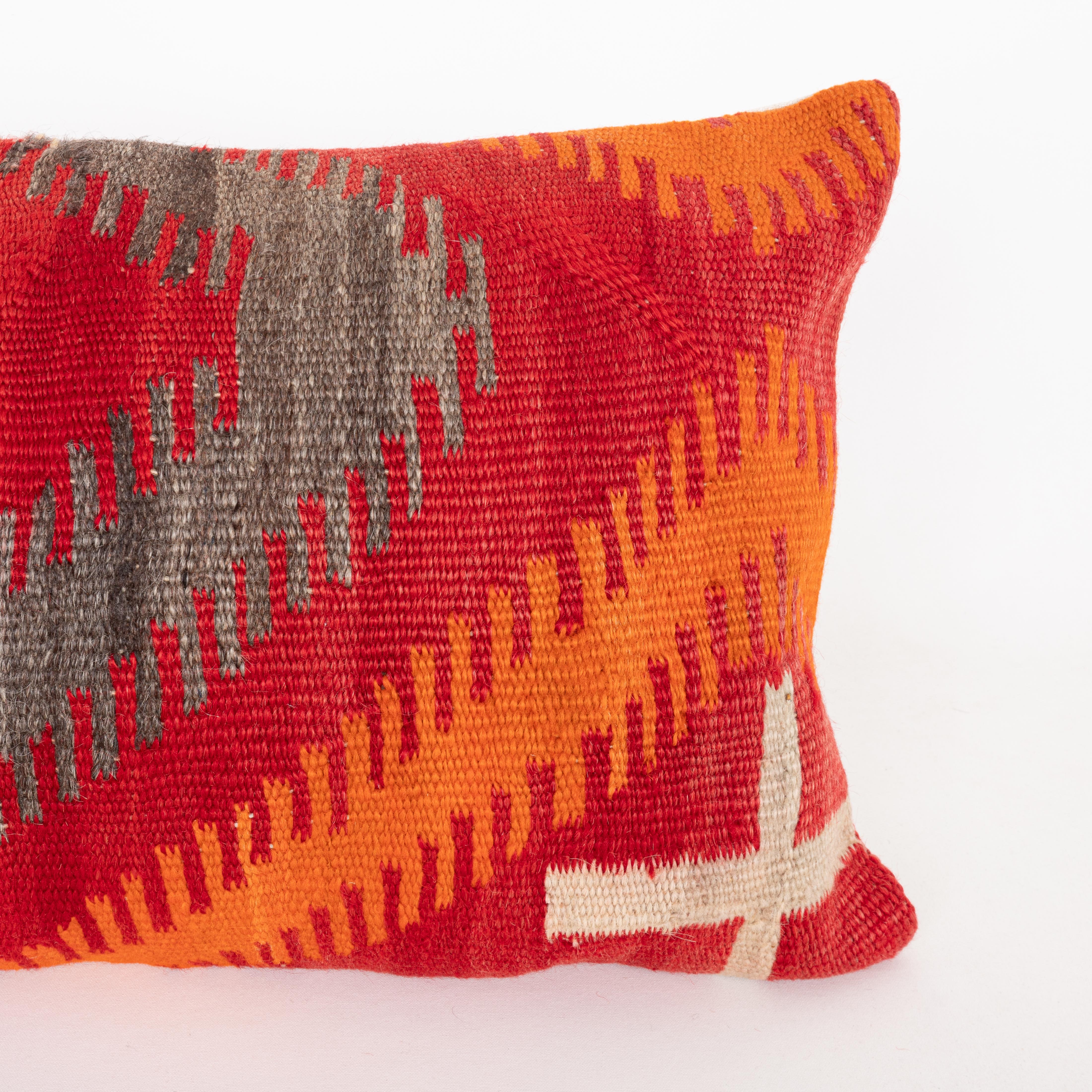 Pillowcase Made from a 20th C. Navajo Weaving In Fair Condition For Sale In Istanbul, TR