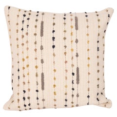 Coussin d'oreiller fabriqué à partir d'un Kilim en coton contemporain