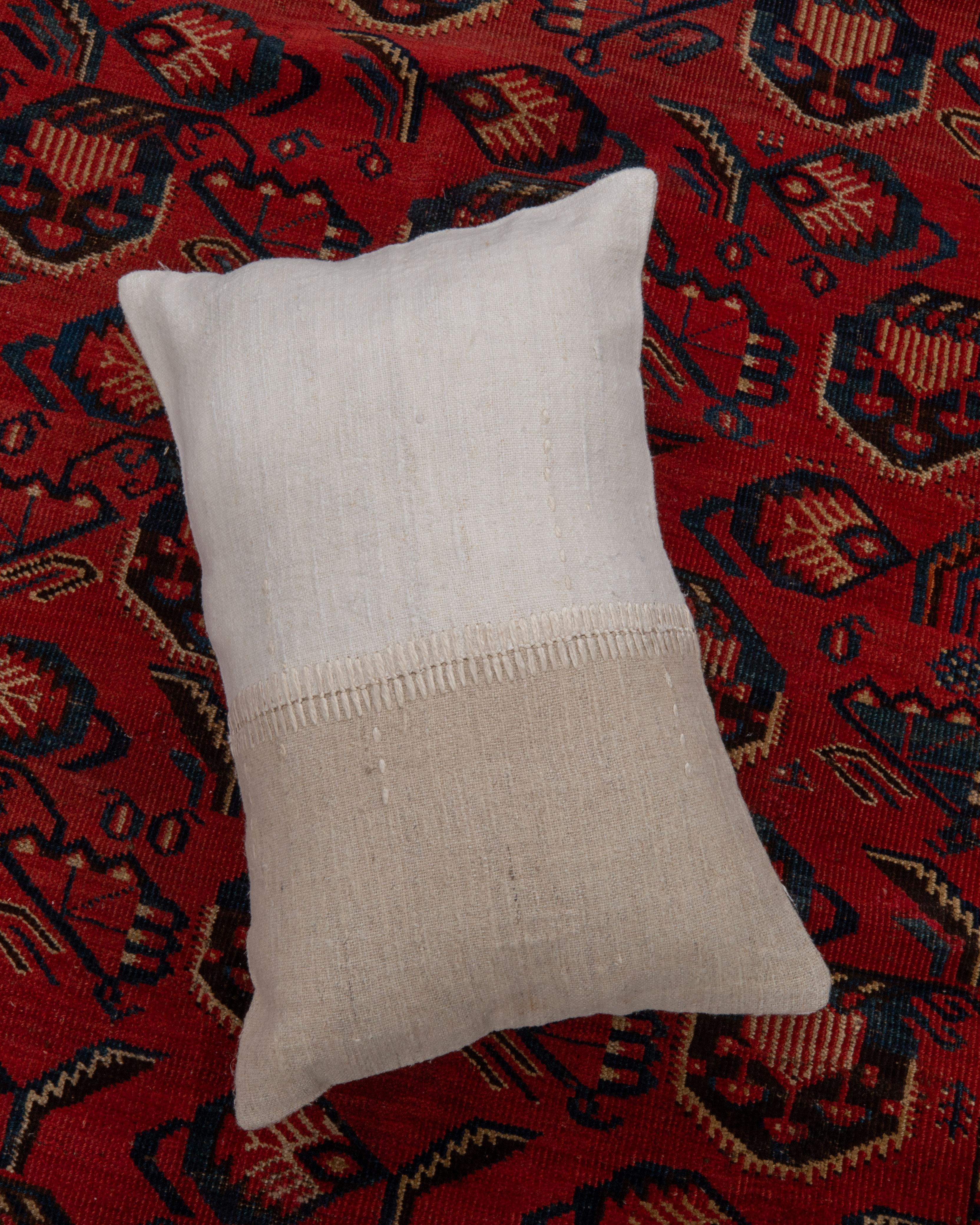 Pillowcase Made from a Contemporary Hemp Weaving For Sale 1