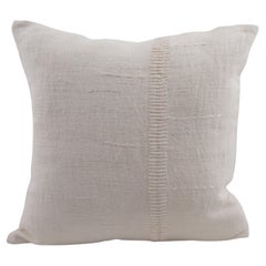 Pillowcase Made from a Contemporary Hemp Weaving