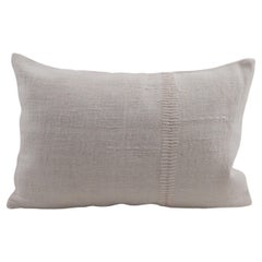 Pillowcase Made from a Contemporary Hemp Weaving