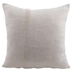 Pillowcase Made from a Contemporary Hemp Weaving