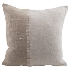 Pillowcase Made from a Contemporary Hemp Weaving