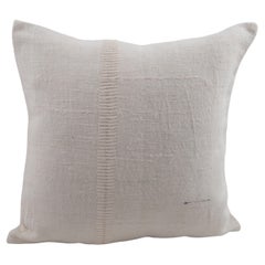 Pillowcase Made from a Contemporary Hemp Weaving