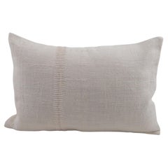 Pillowcase Made from a Contemporary Hemp Weaving