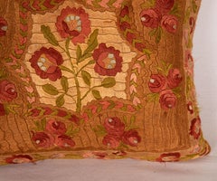 Pillowcase made from a Matyo Embroidery, Hungary, early 20th C.