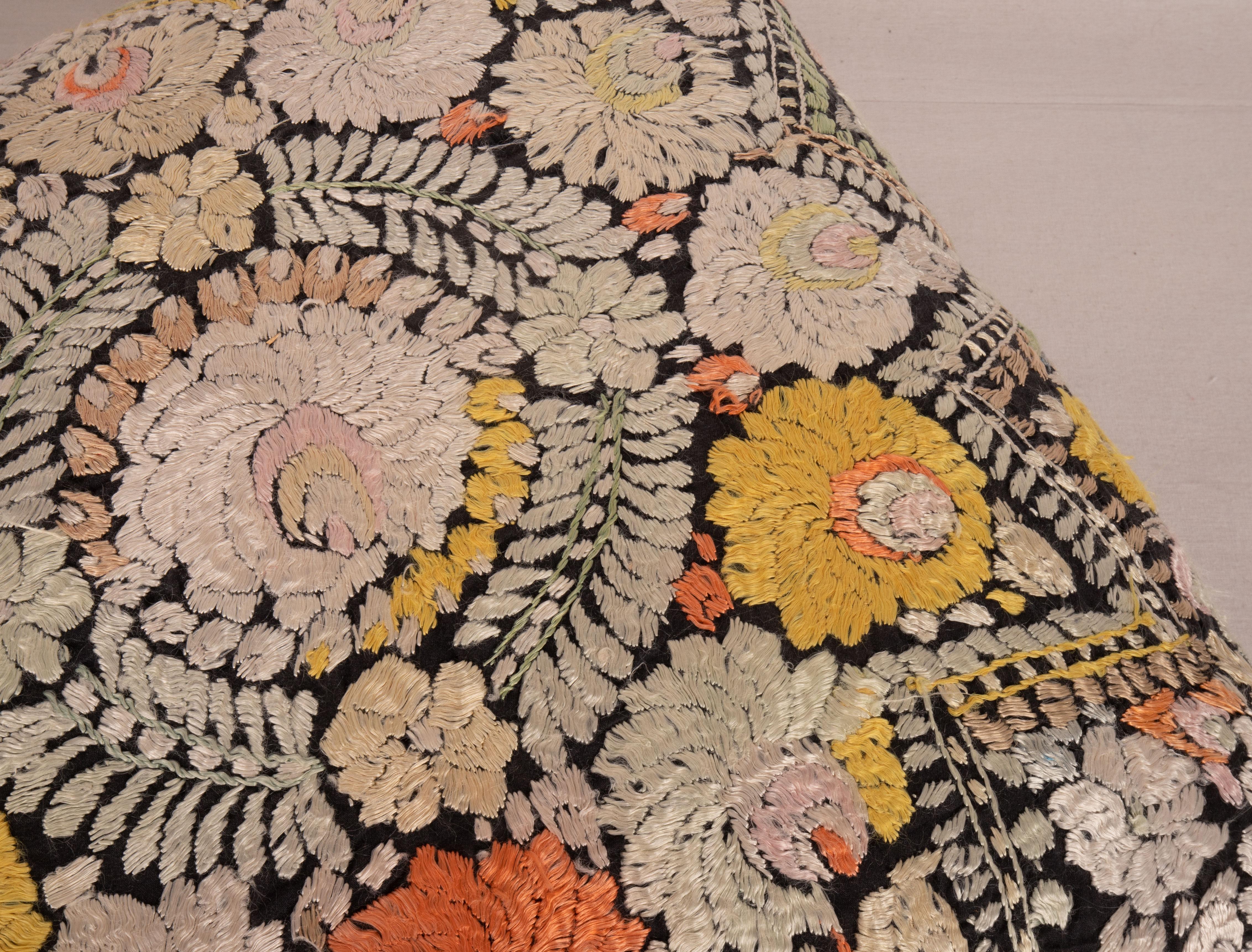 20th Century Pillowcase made from a Matyo Embroidery, Hungary, early 20th C.