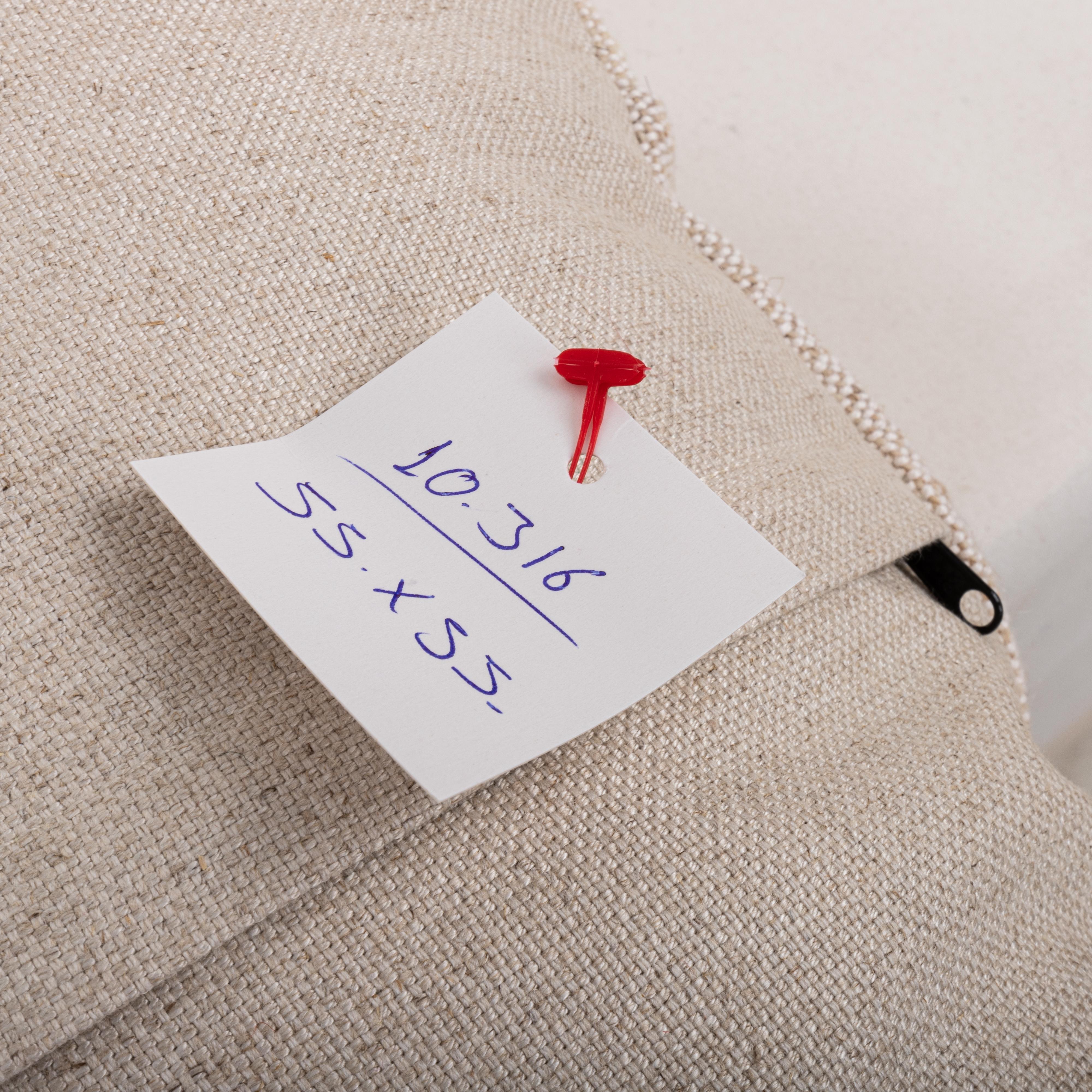 Federa ricavata da un kilim anatolico, turco e neutro della metà del XX secolo in vendita 1
