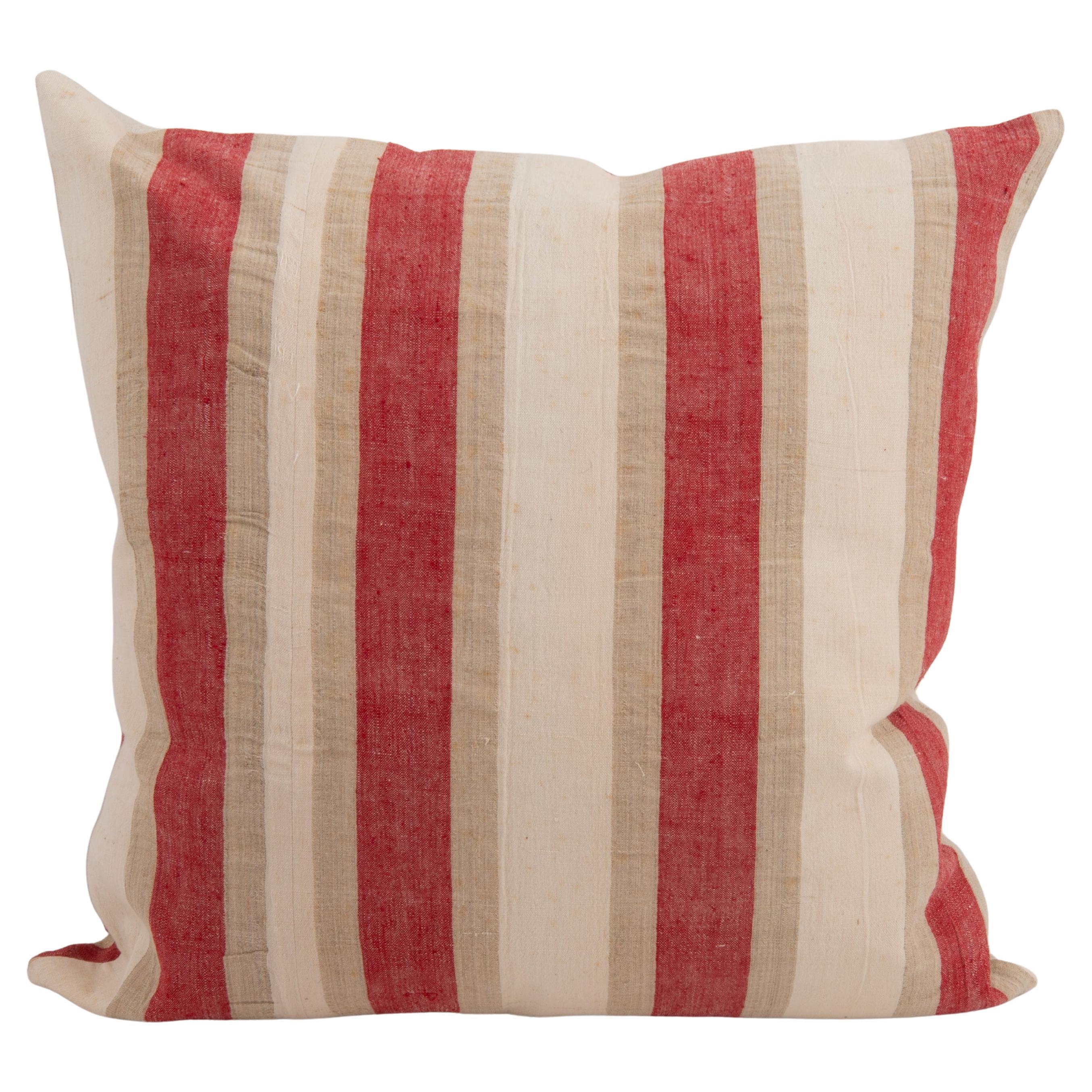 Federa realizzata con un tessuto rustico dell'Anatolia, Turchia