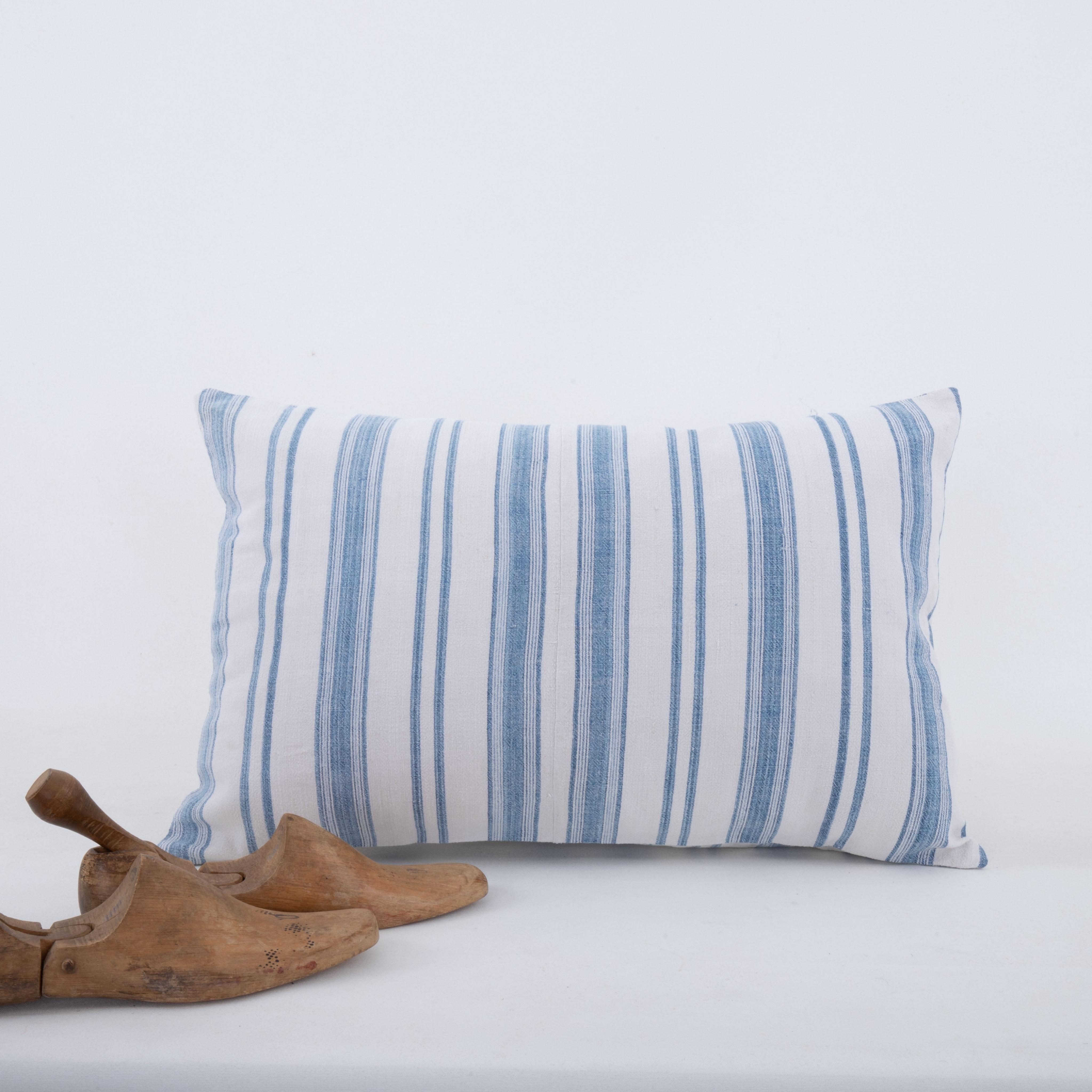 Artisanat Coussin rustique vintage en coton d'Anatolie tissé en vente