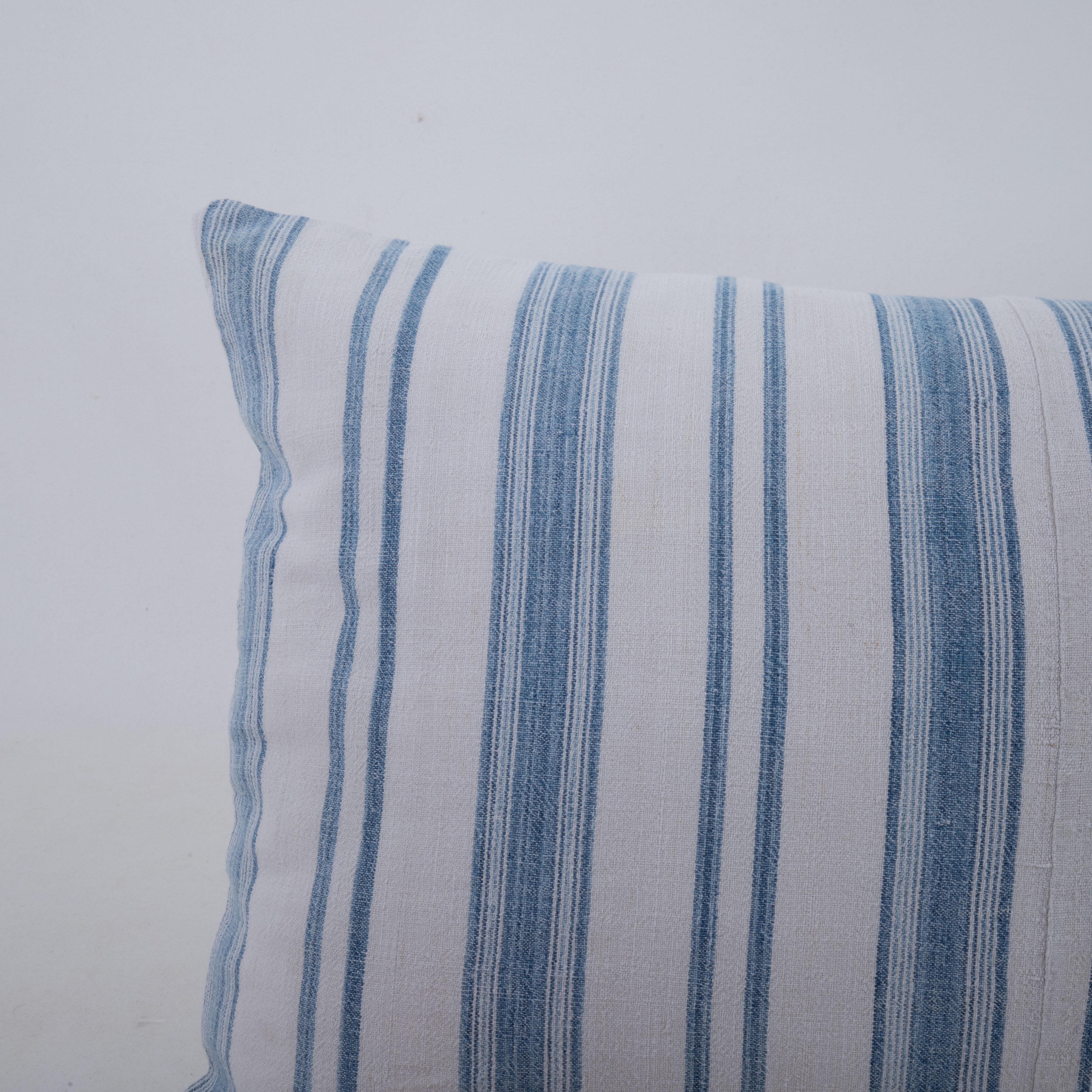 Tissé à la main Coussin rustique vintage en coton d'Anatolie tissé en vente