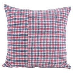 Coussin rustique vintage en coton d'Anatolie tissé