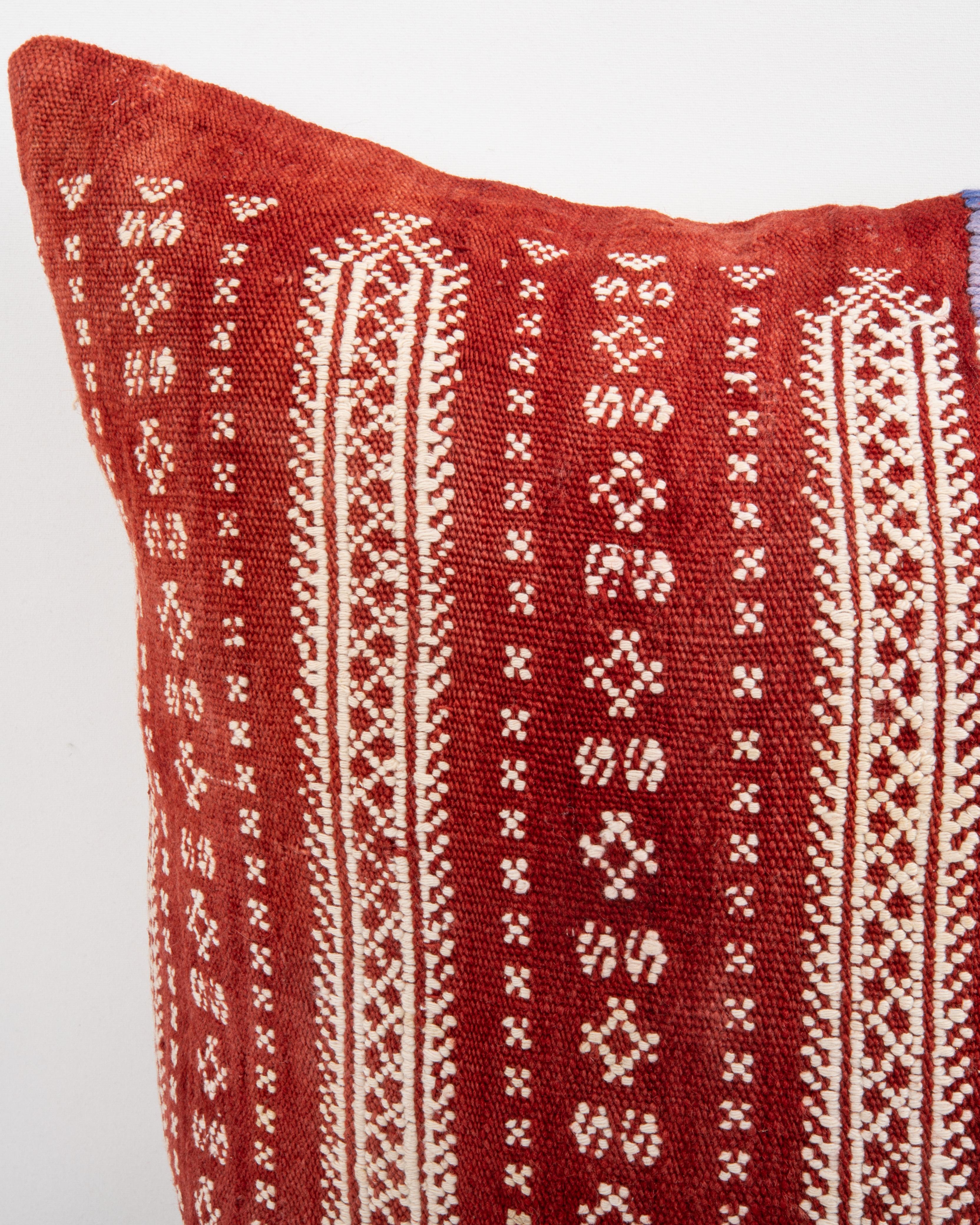 Rustico Federa ricavata da un grembiule rustico anatolico d'epoca in vendita