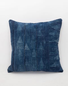 Pillowcase Made from a Vintage Mali Indigo Cloth