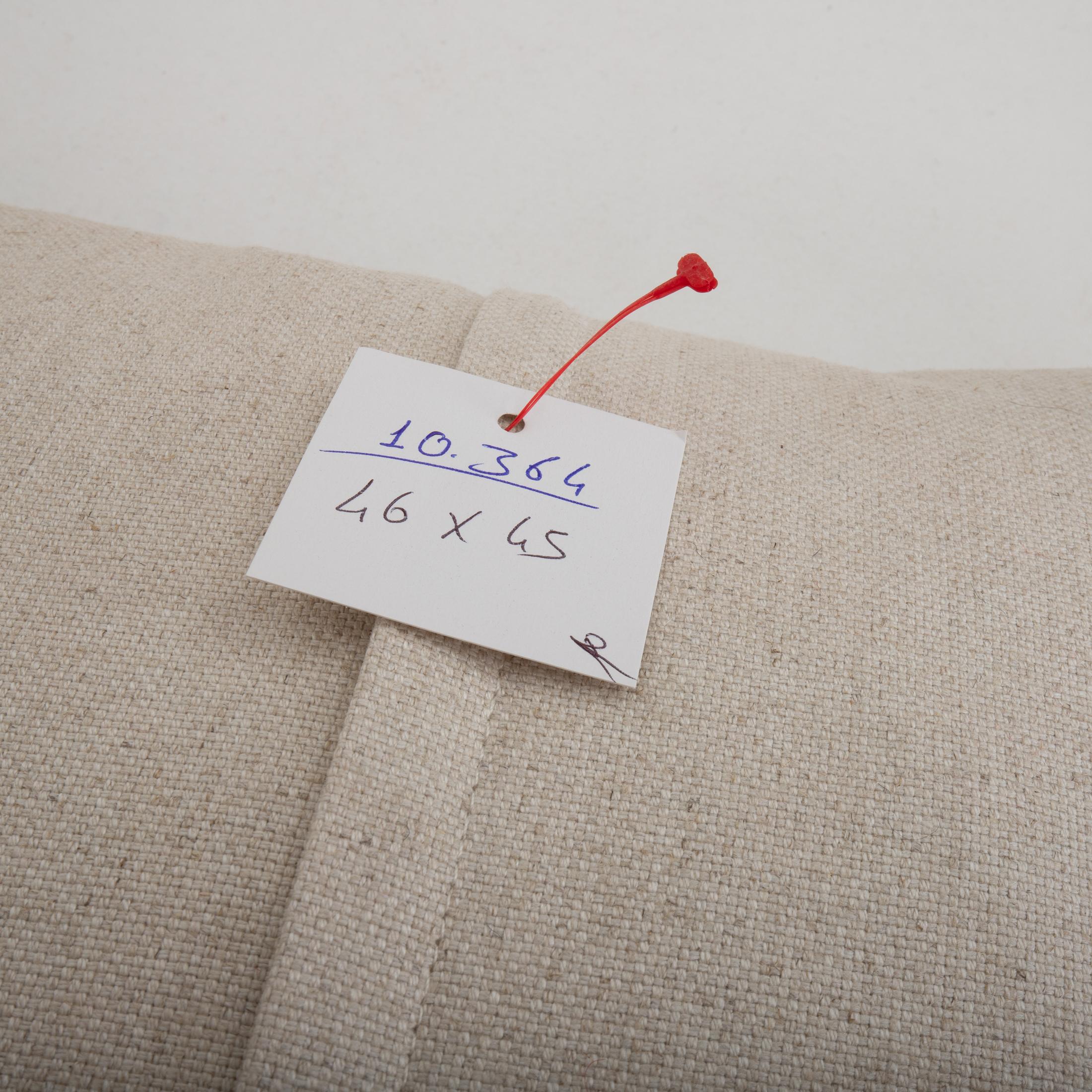 Cotone Federa per cuscino realizzata con un tessuto indaco vintage del Mali in vendita