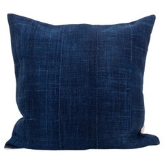 Pillowcase Made from a Vintage Mali Indigo Cloth