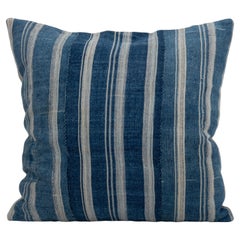 Pillowcase Made from a Vintage Mali Indigo Cloth