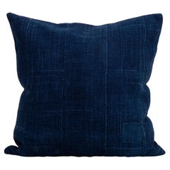 Pillowcase Made from a Vintage Mali Indigo Cloth