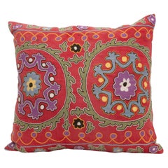 Pillowcase Made from a Vintage Suzani