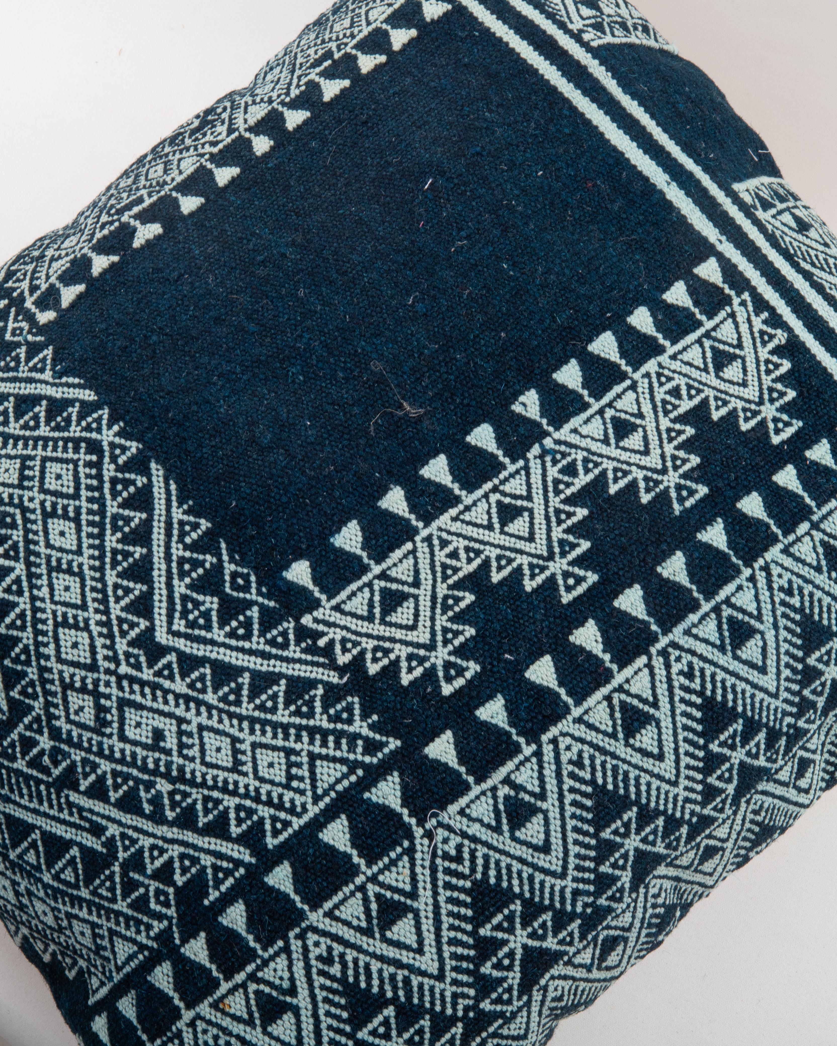 20th Century Pillowcase Made from a Vintage Tunisian Weaving For Sale