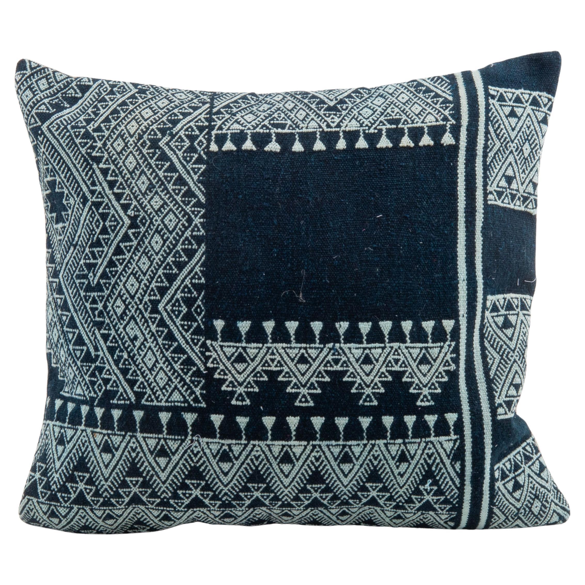 Pillowcase Made from a Vintage Tunisian Weaving