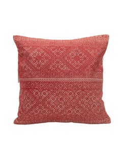 Pillowcase Made From am antique Moroccan Fez Embroidery
