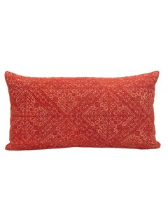 Pillowcase Made From am antique Moroccan Fez Embroidery