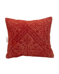Pillowcase Made From am antique Moroccan Fez Embroidery