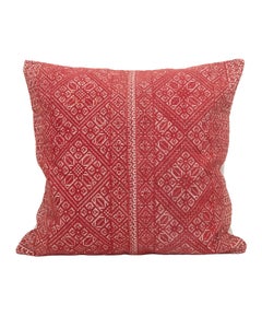 Pillowcase Made From am antique Moroccan Fez Embroidery