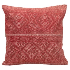 Pillowcase Made From am antique Moroccan Fez Embroidery