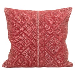 Pillowcase Made From am antique Moroccan Fez Embroidery